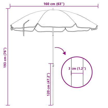 Garden Parasol 170T Polyester Camouflage