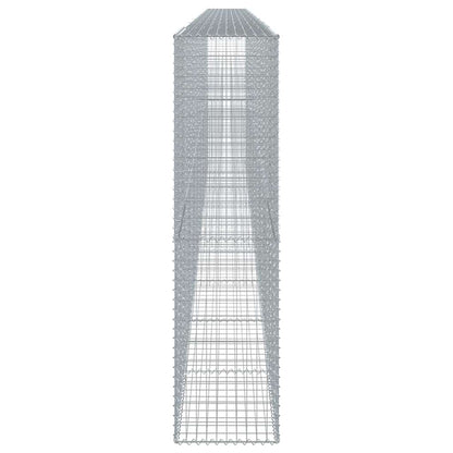 Gabion Basket with Cover 900x50x200 cm Galvanised Iron