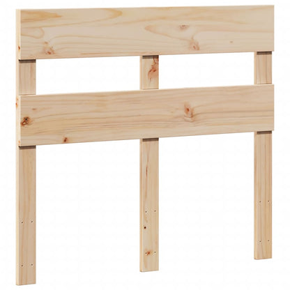 Bed Frame without Mattress 90x200 cm Solid Wood Pine