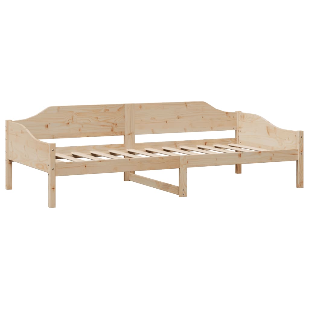 Bed Frame without Mattress 80x200 cm Solid Wood Pine