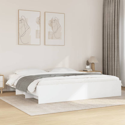 Bed Frame | White | Engineered wood | Super King | Bed Frame