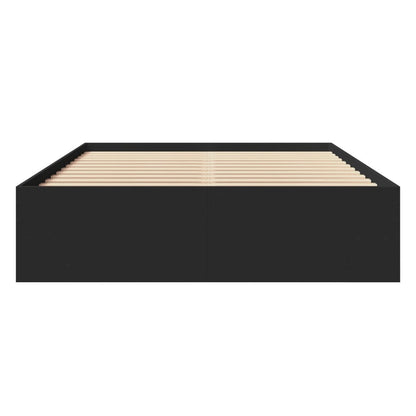 Bed Frame | Black | Engineered wood, Plywood | Double | Bed Frame