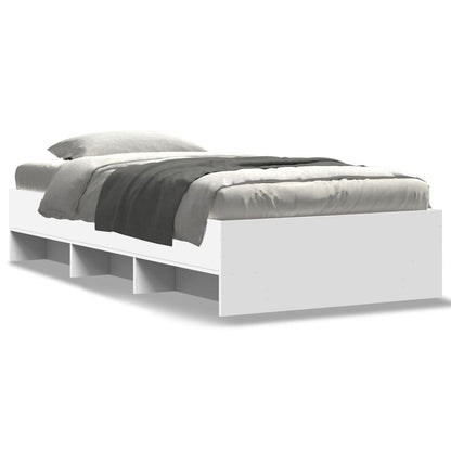 Bed Frame | White | Engineered wood, Plywood | Single | Bed Frame