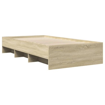 Bed Frame | Sonoma Oak | Engineered Wood | Single | Modern Bed Frame