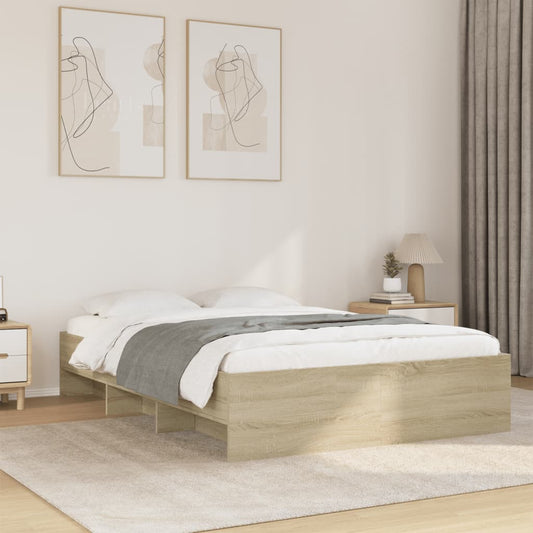 Bed Frame | Sonoma Oak | Engineered wood | Double | Bed Frame