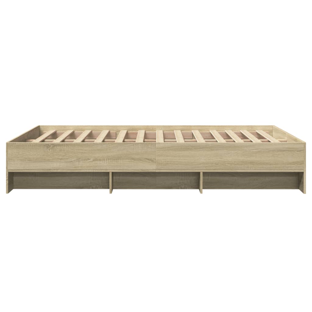 Bed Frame | Sonoma Oak | Engineered Wood, Plywood | Small Double