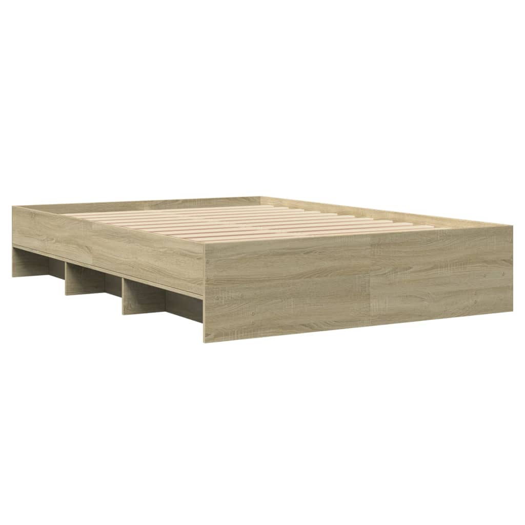 Bed Frame | Sonoma Oak | Engineered Wood, Plywood | Small Double