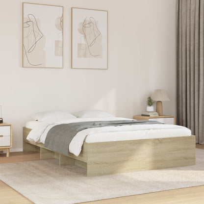 Bed Frame | Sonoma Oak | Engineered Wood, Plywood | Small Double