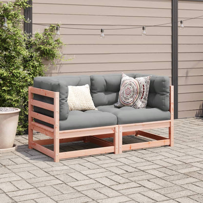 Garden Sofa Set | Reddish-brown | Solid Douglas Fir Wood | Medium