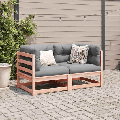 Garden Sofa Set | Reddish-brown | Solid Douglas Fir Wood | Medium