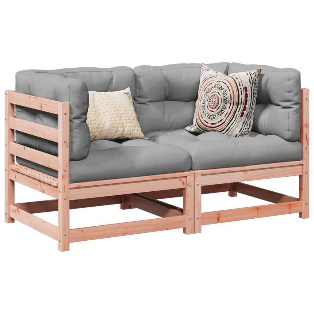 Garden Sofa Set | Reddish-brown | Solid Douglas Fir Wood | Medium