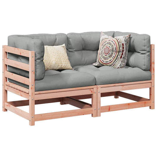 Garden Sofa Set | Reddish-brown | Solid Douglas Fir Wood | Medium