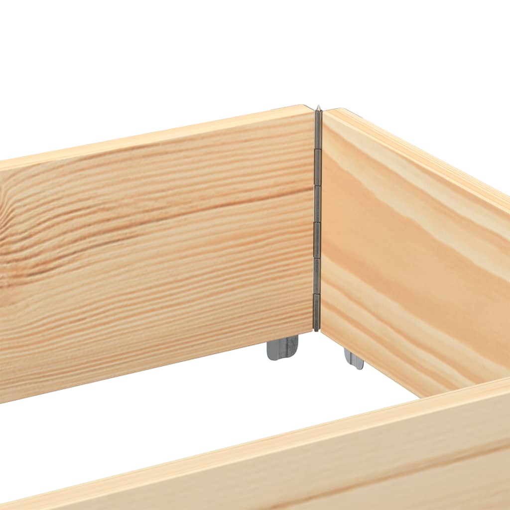 Pallet Collar 150x50 cm Solid Wood Pine