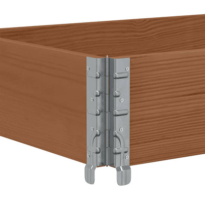 Pallet Collar Brown 150x50 cm Solid Wood Pine