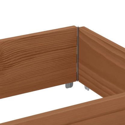 Pallet Collar Brown 150x50 cm Solid Wood Pine