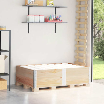 Pallet Collars 2 pcs 150x100 cm Solid Wood Pine