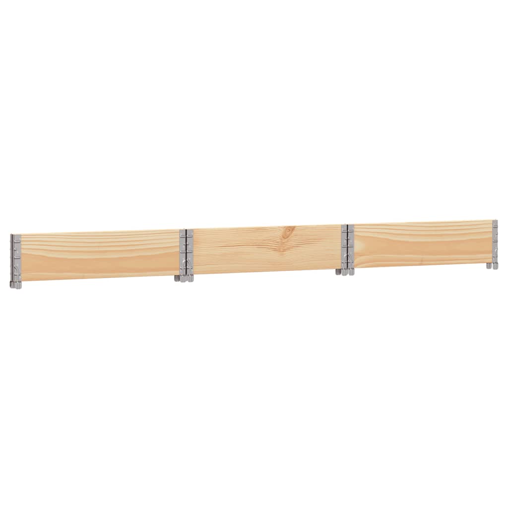 Raised Bed Hexagon 160x160 cm Solid Wood Pine
