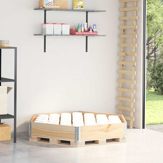 Raised Bed Hexagon 160x160 cm Solid Wood Pine