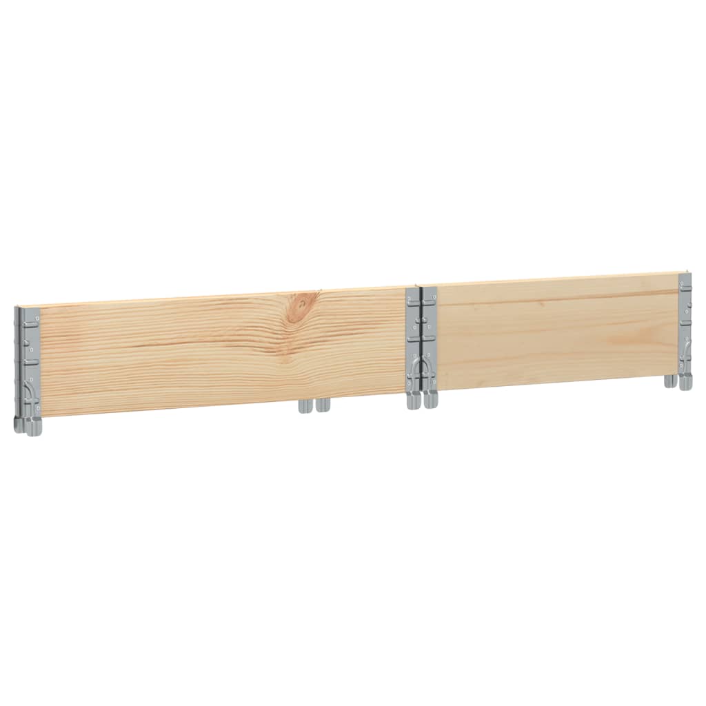 Garden Planter 80x60 cm Solid Pine Wood