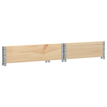 Garden Planter 80x60 cm Solid Pine Wood
