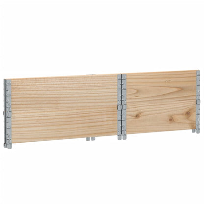 Garden Planter 80x60 cm Solid Wood Pine