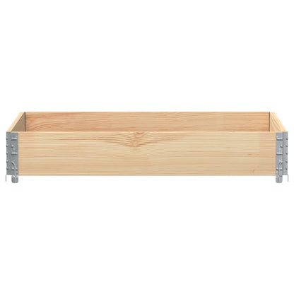 Garden Planter 120x80 cm Solid Pine Wood