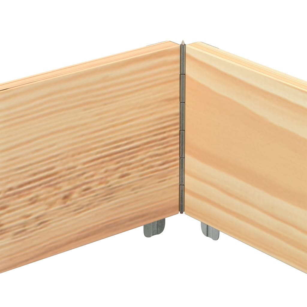 Garden Planter 120x80 cm Solid Pine Wood