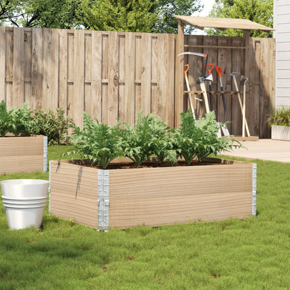 Garden Planter 120x80 cm Solid Wood Pine