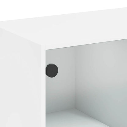 Sideboard White 102x37x75.5 cm Engineered Wood