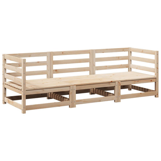 Garden Sofa Set | Natural Wood | Solid pine wood | Medium | Modular