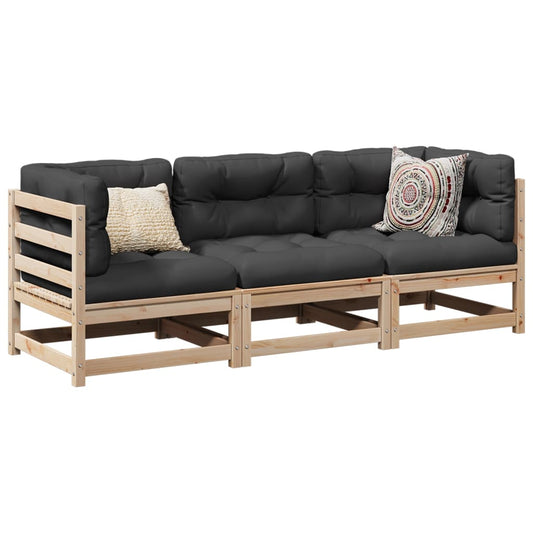 Garden Sofa Set | Natural Wood | Solid pine wood | Medium | Modular