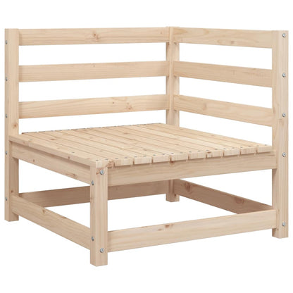 5 Piece Garden Sofa Set Solid Wood Pine