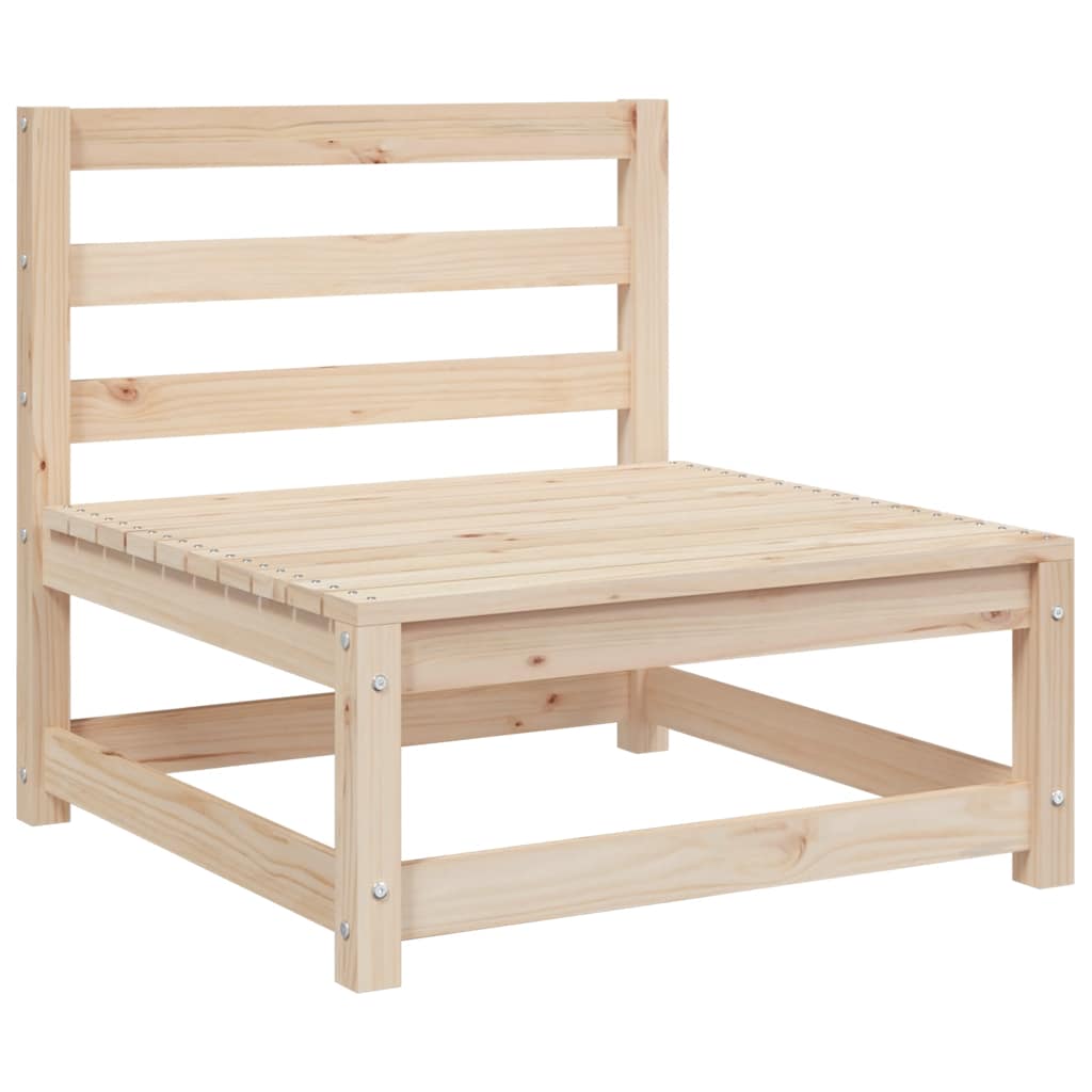 8 Piece Garden Sofa Set Solid Wood Pine