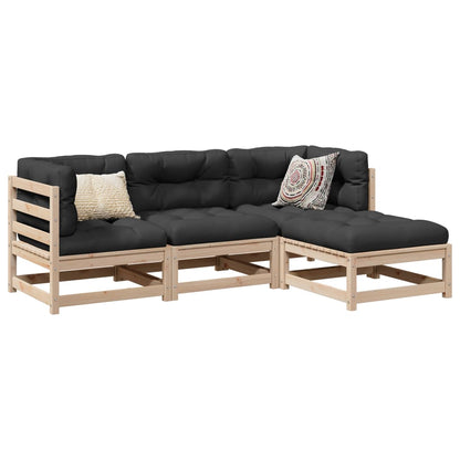 Garden Sofa Set | Pine | Solid pine wood | Large | Modular