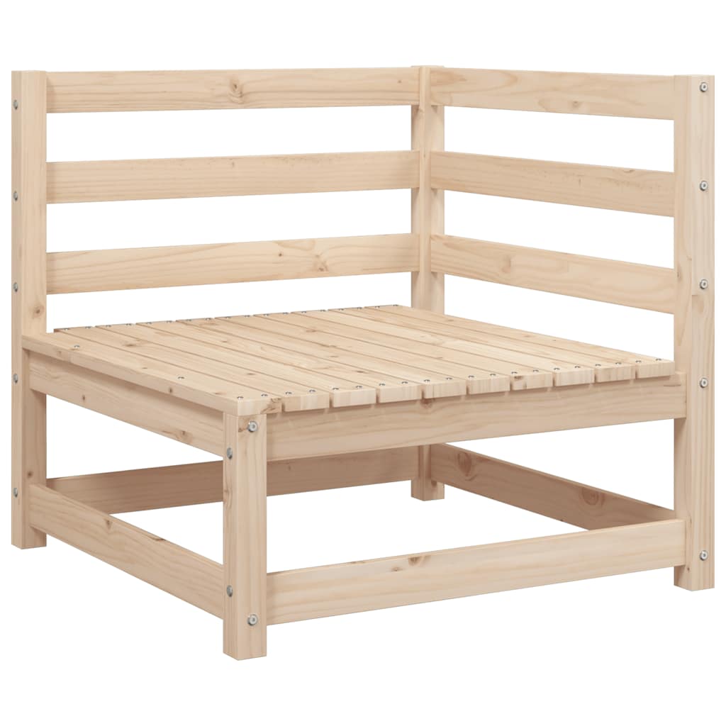 12 Piece Garden Sofa Set Solid Wood Pine