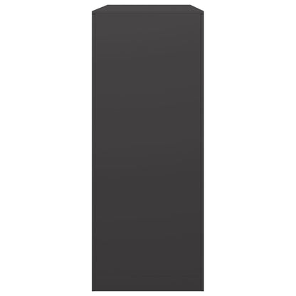 Firewood Rack Black 100x40x100 cm Steel