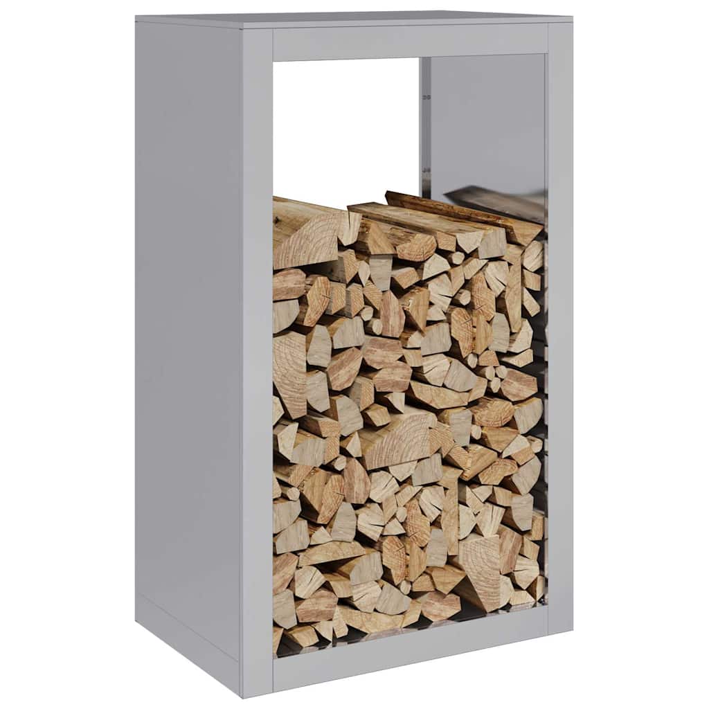 Firewood Rack 60x40x100 cm Galvanised Steel