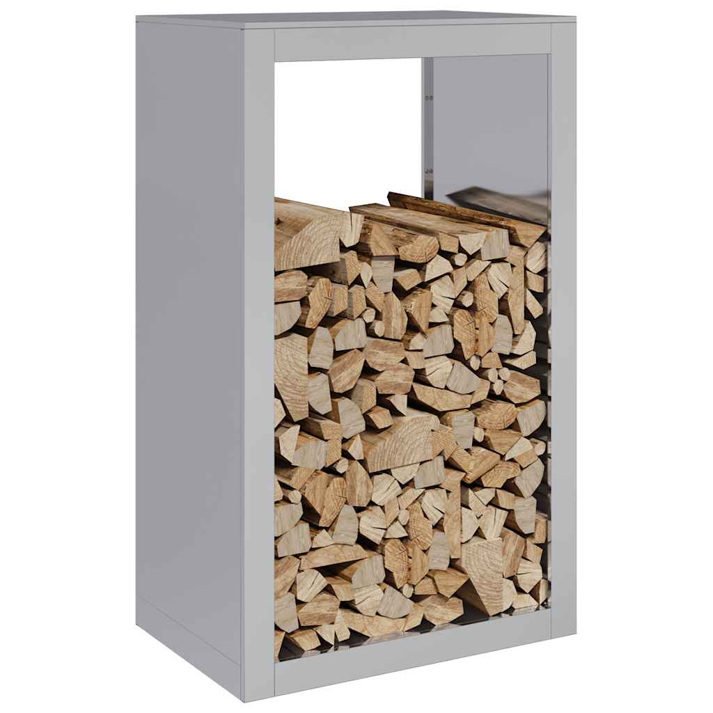 Firewood Rack 60x40x100 cm Galvanised Steel