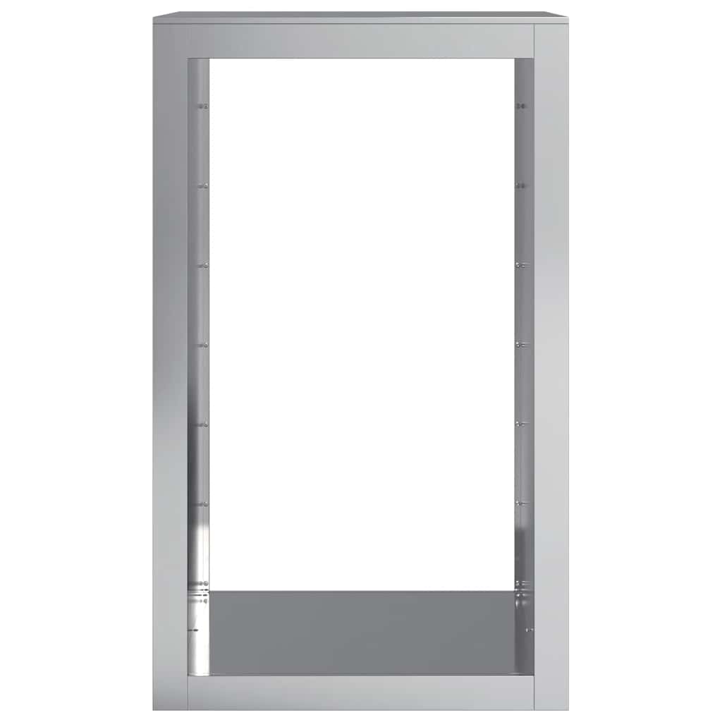 Firewood Rack 60x40x100 cm Galvanised Steel