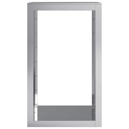Firewood Rack 60x40x100 cm Galvanised Steel