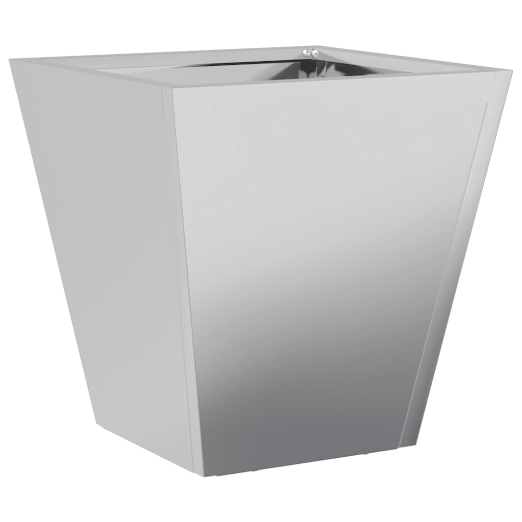 Garden Planter 30x30x30 cm Galvanised Steel