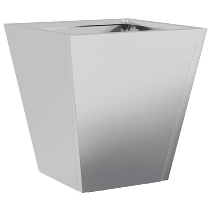 Garden Planter 30x30x30 cm Galvanised Steel