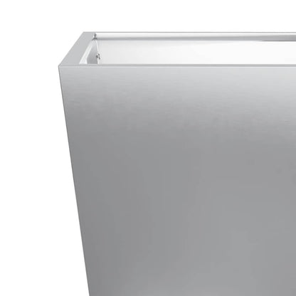 Garden Planter 30x30x30 cm Galvanised Steel