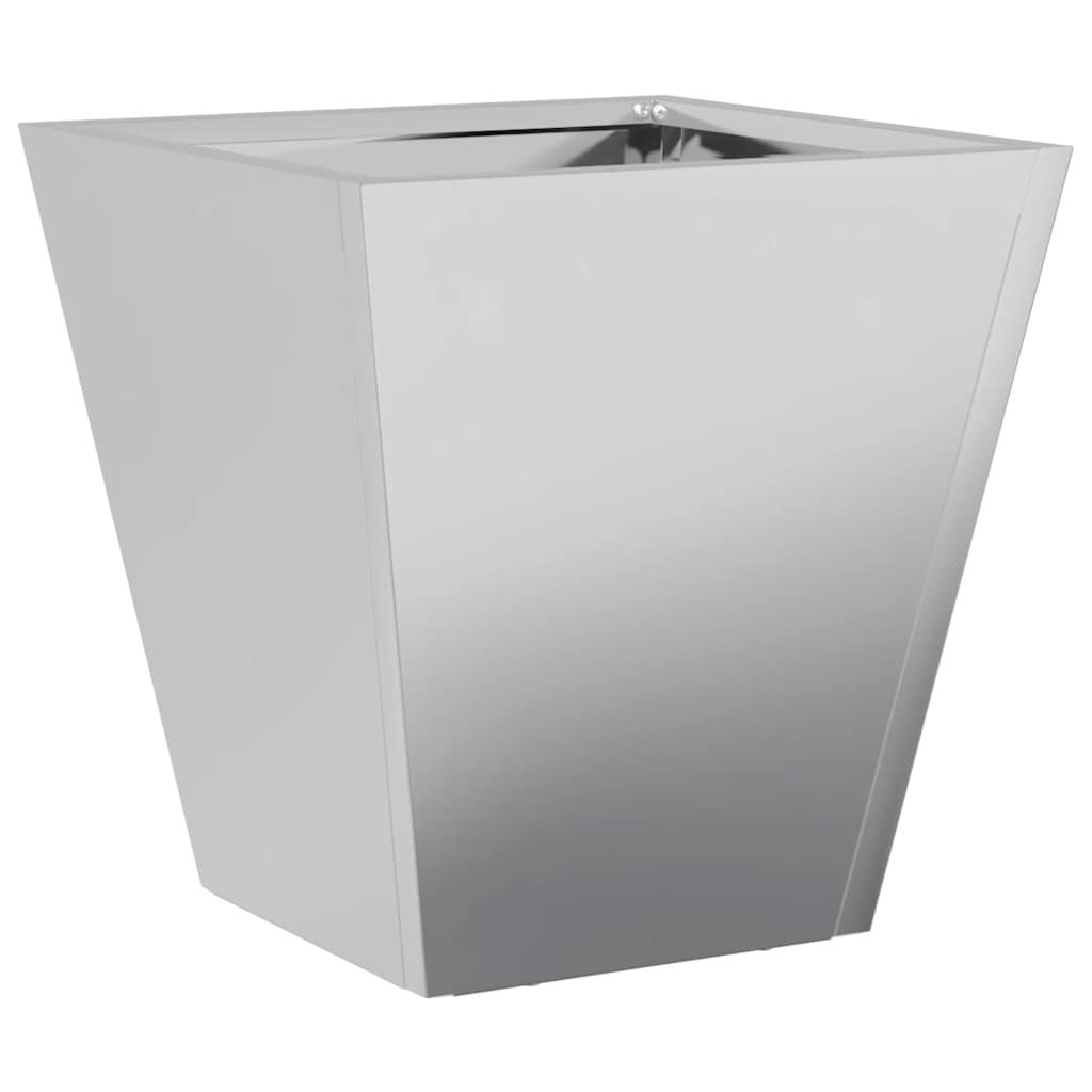 Garden Planters 30x30x30 cm 2 pcs Galvanised Steel