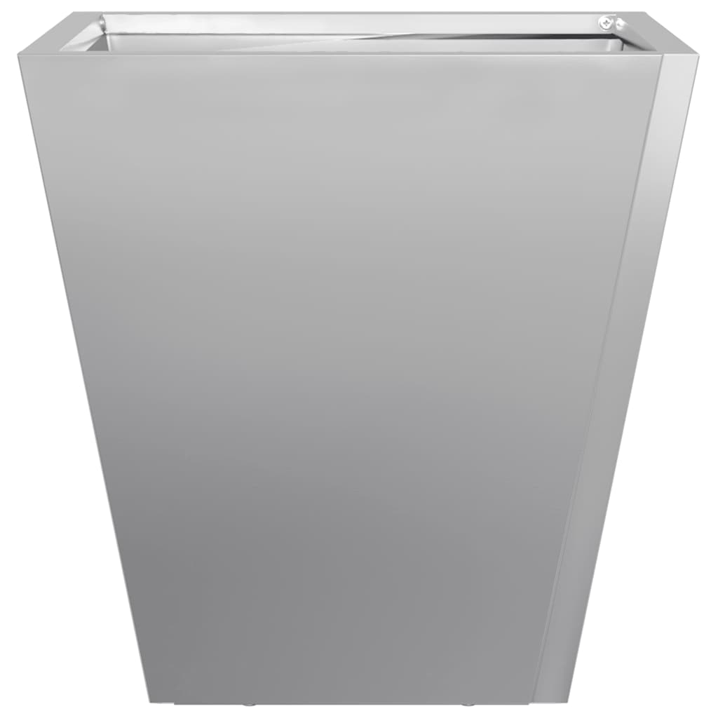 Garden Planters 30x30x30 cm 2 pcs Galvanised Steel
