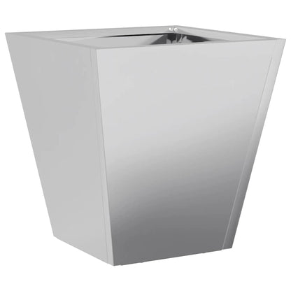 Garden Planters 30x30x30 cm 2 pcs Galvanised Steel