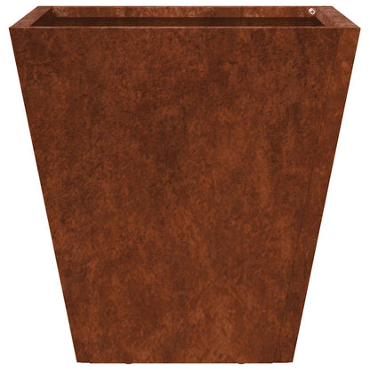 Garden Planters 2 pcs 30x30x30 cm Weathering Steel