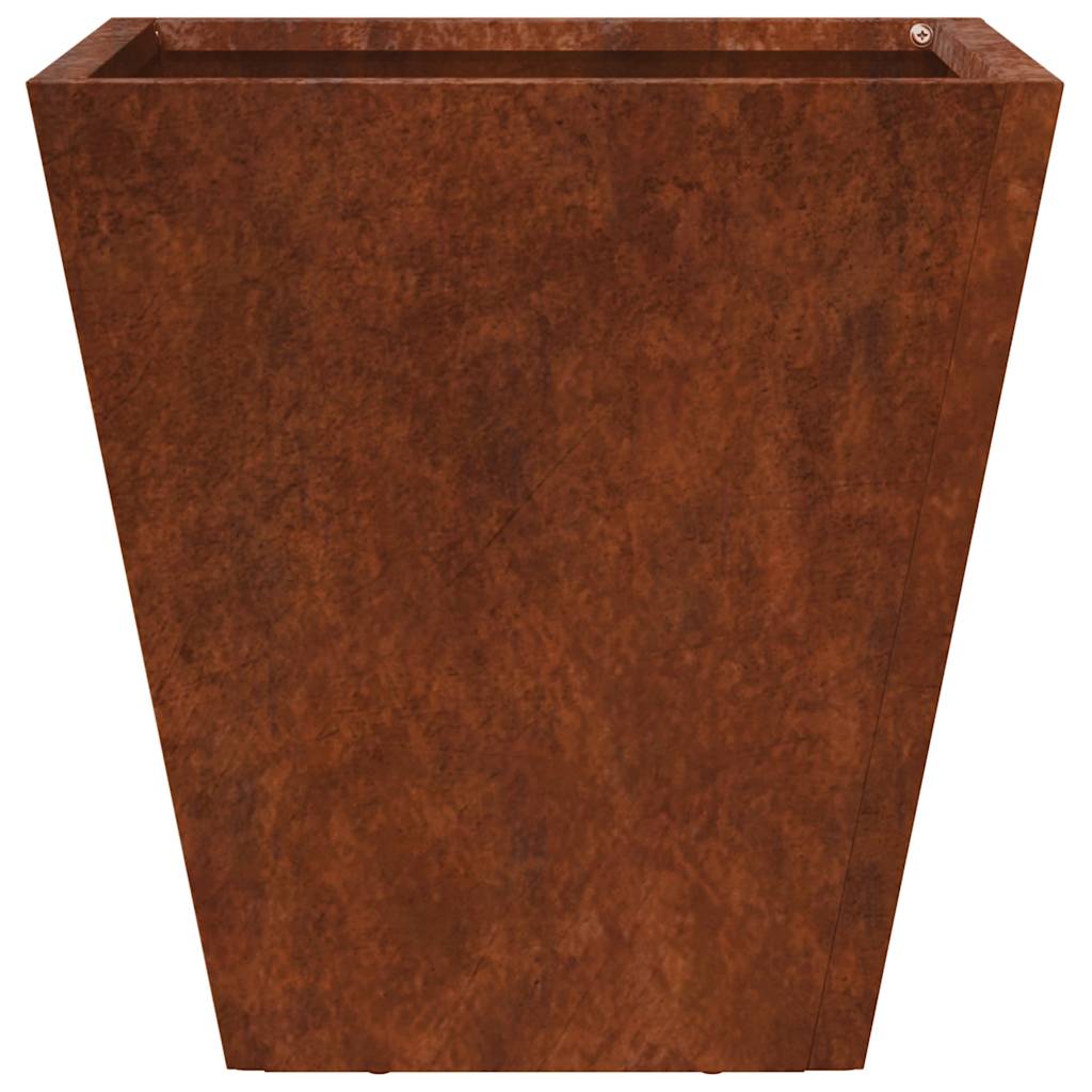 Garden Planters 2 pcs 30x30x30 cm Weathering Steel