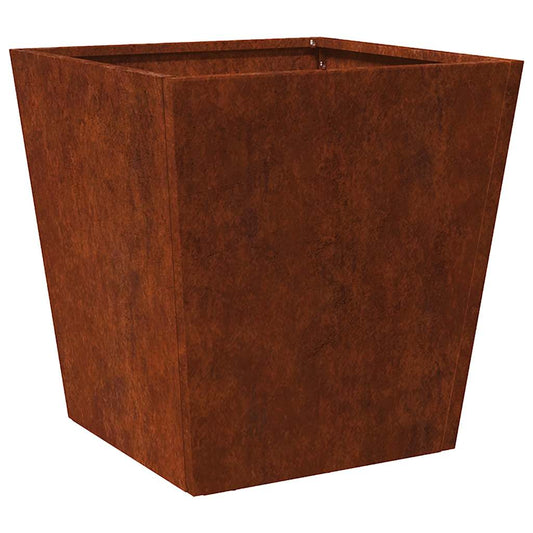 Garden Planter 40x40x40 cm Weathering Steel