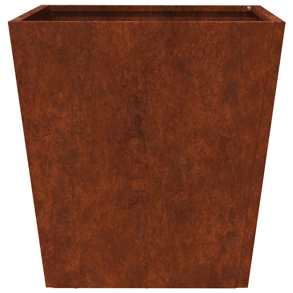 Garden Planters 2 pcs 40x40x40 cm Weathering Steel